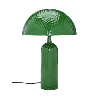 Lampa grzybek zielona metalowa Carter